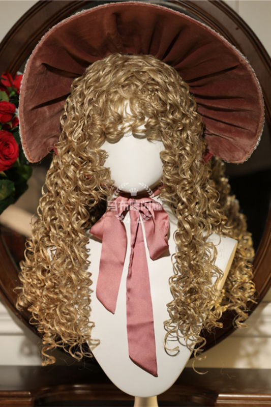 Retro Instant Noodle Curl Princess Wig 60cm