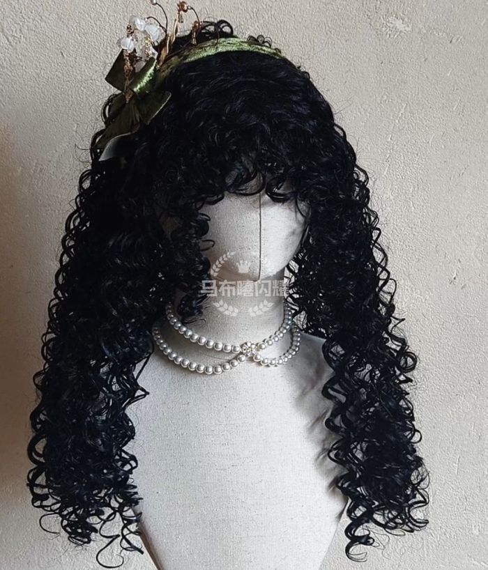 Retro Instant Noodle Curl Princess Wig 60cm