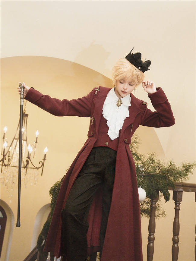The Legend of Dracula Ouji Long Coat, Blouse and Trousers