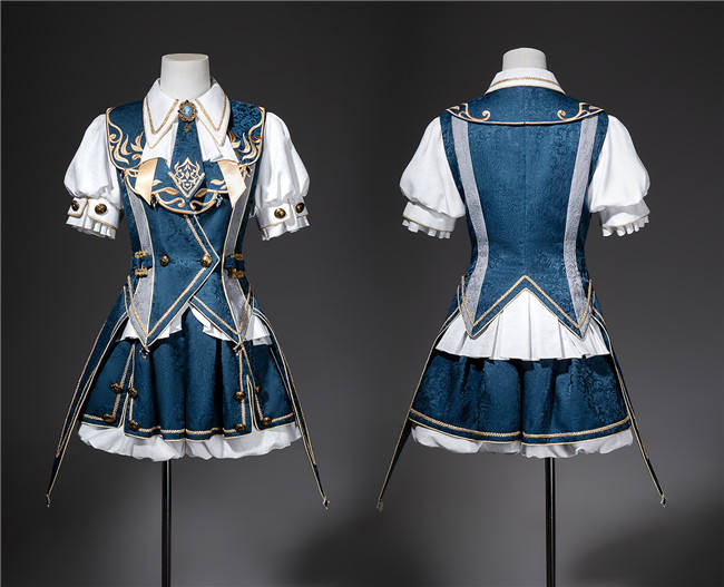 Contract Magic Blue Ouji Lolita Set
