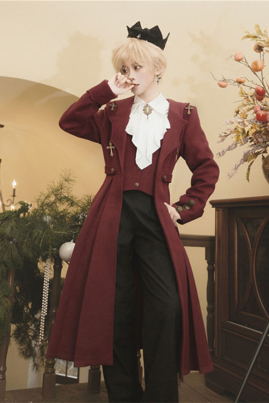 The Legend of Dracula Ouji Long Coat, Blouse and Trousers