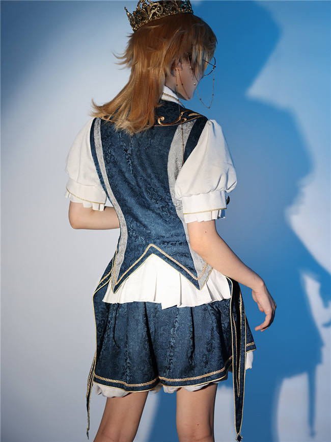 Contract Magic Blue Ouji Lolita Set