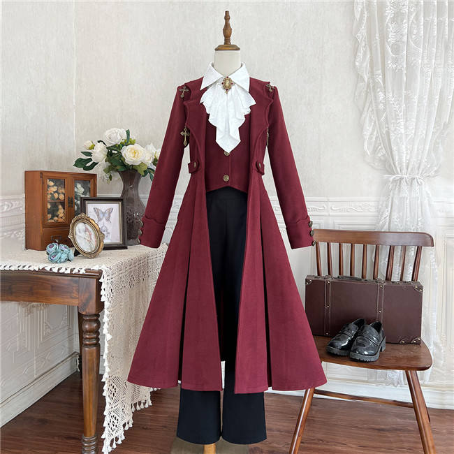 The Legend of Dracula Ouji Long Coat, Blouse and Trousers