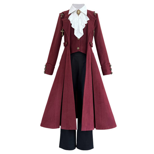 The Legend of Dracula Ouji Long Coat, Blouse and Trousers