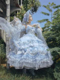 Tea Party Blue Princess Jumper Hime Lolita Dress