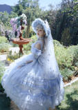 Tea Party Blue Princess Jumper Hime Lolita Dress