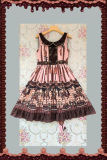 Chocolate Trojan*** Vintage Lolita Normal Waist Jumper