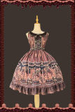 Chocolate Trojan*** Vintage Lolita Normal Waist Jumper