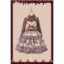 Chocolate Trojan*** Vintage Lolita Salopette