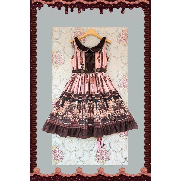 Chocolate Trojan*** Vintage Lolita Normal Waist Jumper