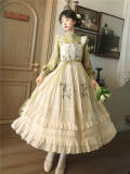 Lily Poetry Hanfu Qi Lolita Dress Set