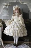 Lost Aqua Hybird Doll Lolita Dress Full Set