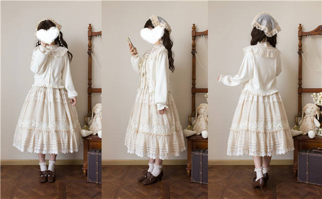 Mist Vintage Sweet Retro Knitted Cardigan