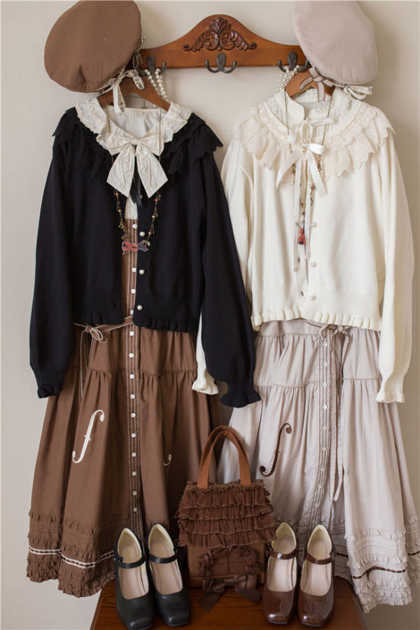 Mist Vintage Sweet Retro Knitted Cardigan