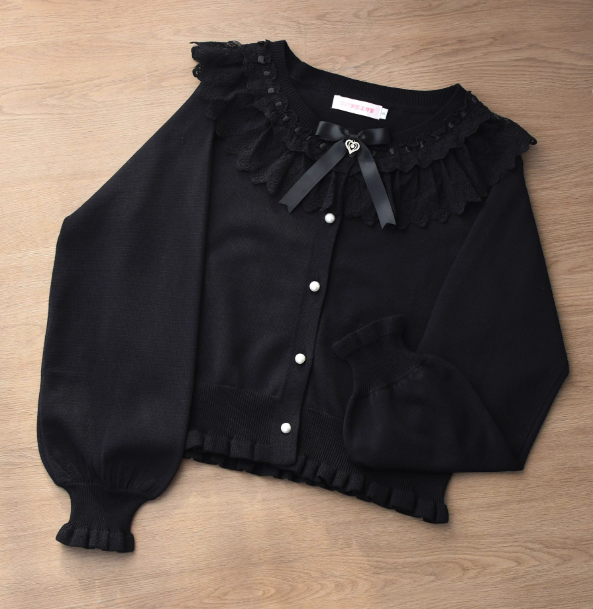 Mist Vintage Sweet Retro Knitted Cardigan