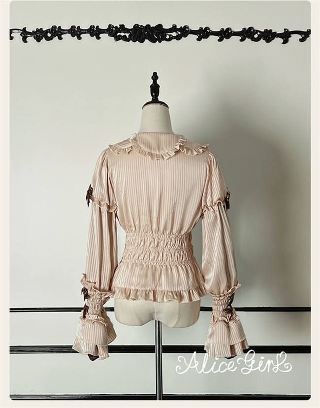 Alice Girl Chocolate Bear Sweet lolita Blouse