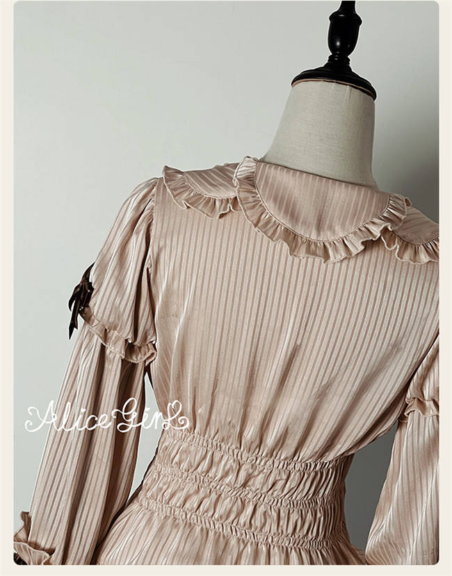 Alice Girl Chocolate Bear Sweet lolita Blouse