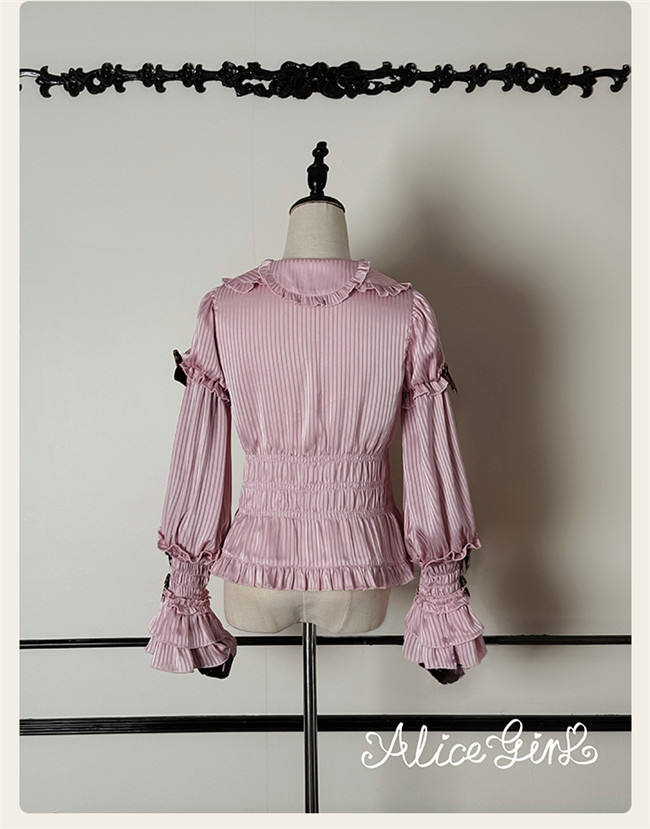 Alice Girl Chocolate Bear Sweet lolita Blouse