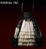 Heretic Nun Dark Gothic Halloween Lolita Dress Set Limited QTY Pre-order