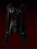 Heretic Nun Dark Gothic Halloween Lolita Dress Set Limited QTY Pre-order
