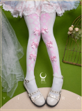 Yidhra Witch Cross Print Lolita Tights
