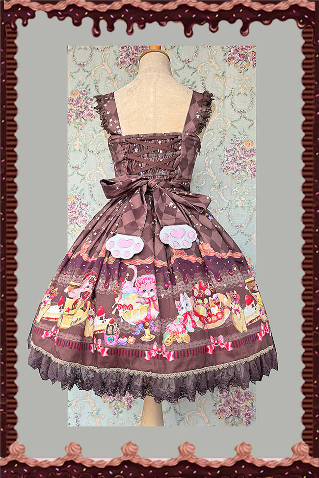 Infanta ~Cream Kitten~ Sweet Lolita JSK and Headbow