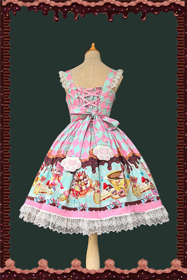 Infanta ~Cream Kitten~ Sweet Lolita JSK and Headbow