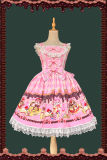 Infanta Cream Kitten Sweet Lolita Dress and Headbow