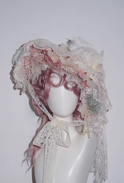 Catherine Heavy Ruffles Pink Hime Lolita Dress and Underskirt