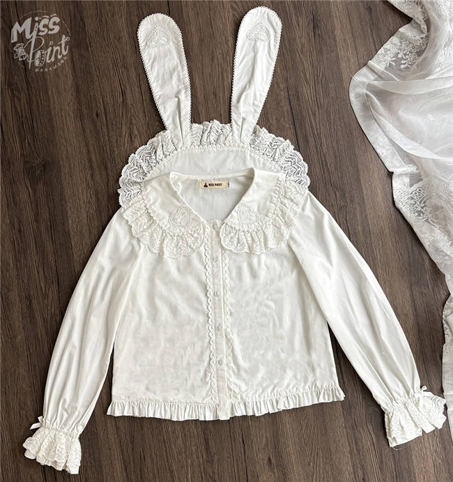 Miss Point Petal Rabbit Bunny Ears Lolita Blouse