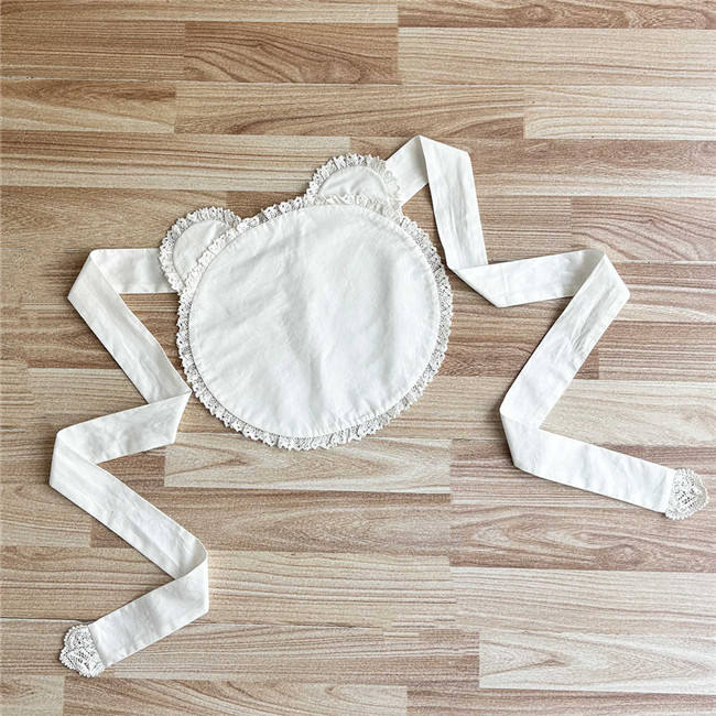 Miss Point Petal Rabbit Plaid Lolita Apron & Headdress
