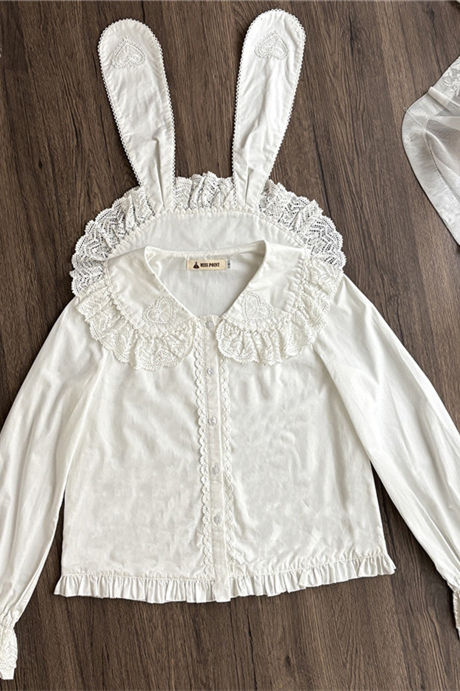 Miss Point Petal Rabbit Bunny Ears Lolita Blouse
