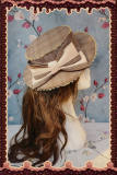 Infanta Morning Tune Blue Plaid Hat Lolita Accessories