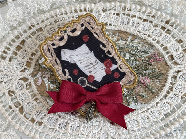 Miss Point McGuirk Booker Lolita Headdress Brooch