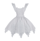 Withpuji Crow Crying at Night Hanfu Qi Gothic Lolita Dress Set