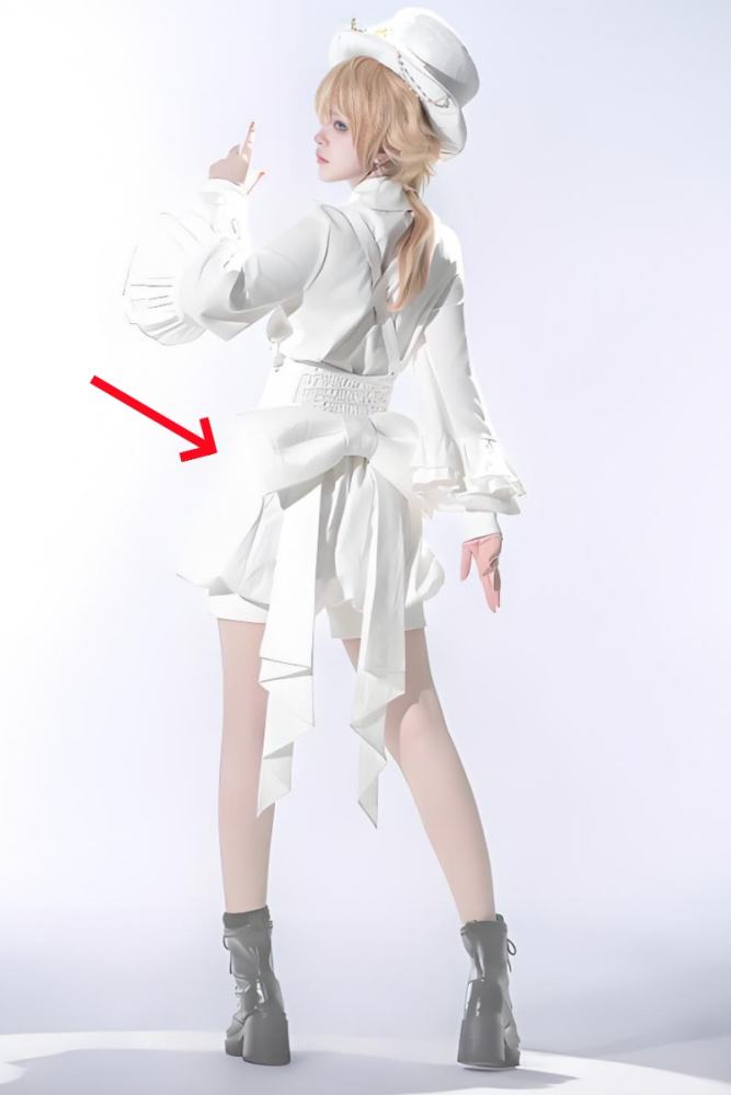 Princess Chronicles Doll White Moonlight Shirt Shorts Ouji Fashion