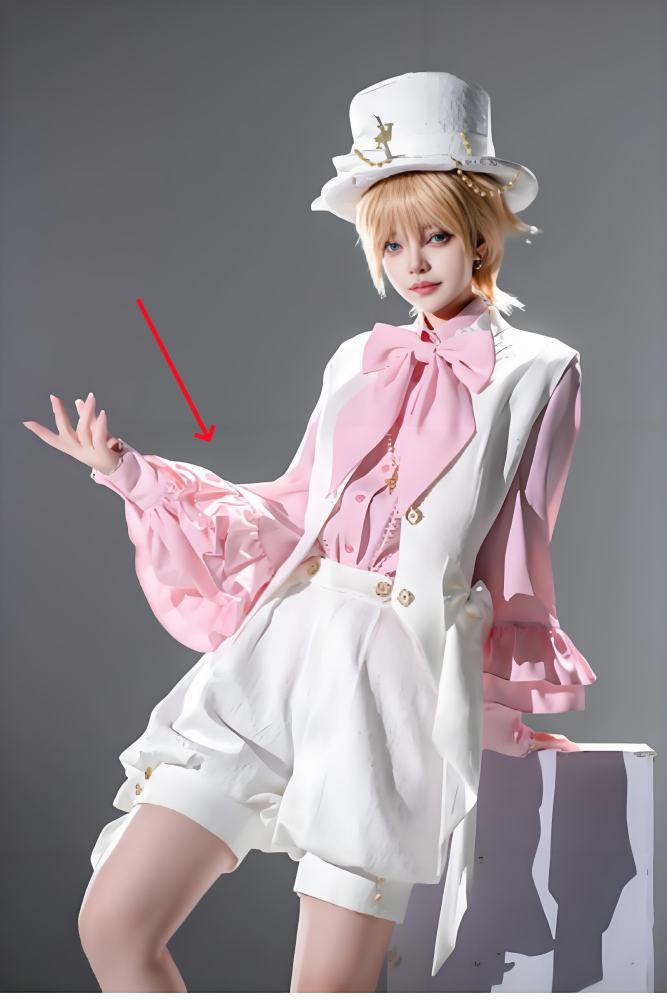Princess Chronicles Doll White Moonlight Shirt Shorts Ouji Fashion