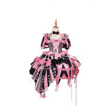 Circus Fairy Tale Super Sweet Lolita Dress, Choker and Ribbon