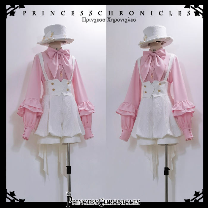 Princess Chronicles Doll White Moonlight Shirt Shorts Ouji Fashion