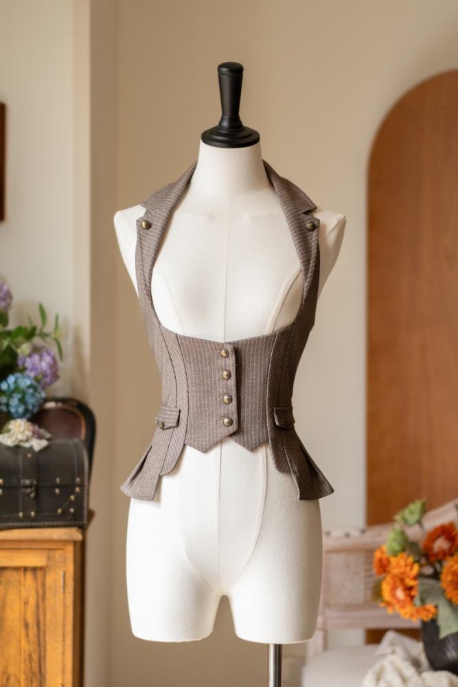 Forest Wardrobe The Contract Retro Corset Vest