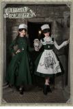 Withpuji Abyssal Clinic Gothic Embroidery Green Lolita Dress