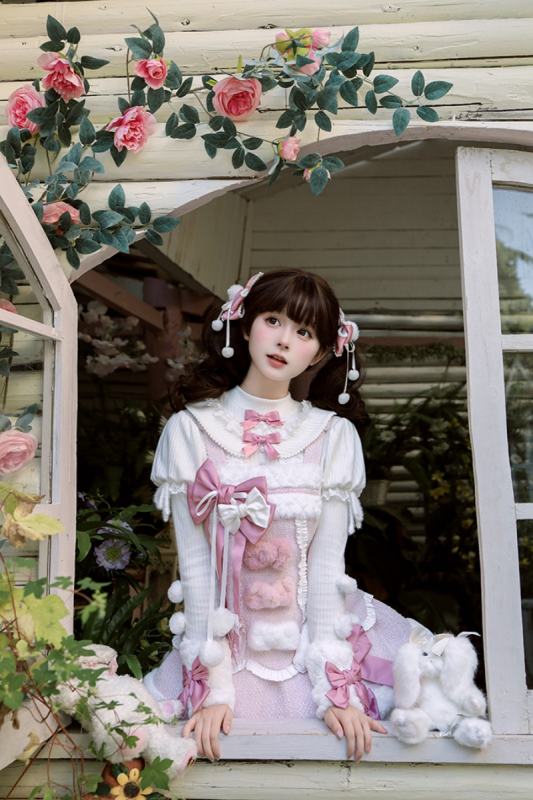 Official Alice Girl ～Frosting Bunny～ Sweet Lolita Blouse