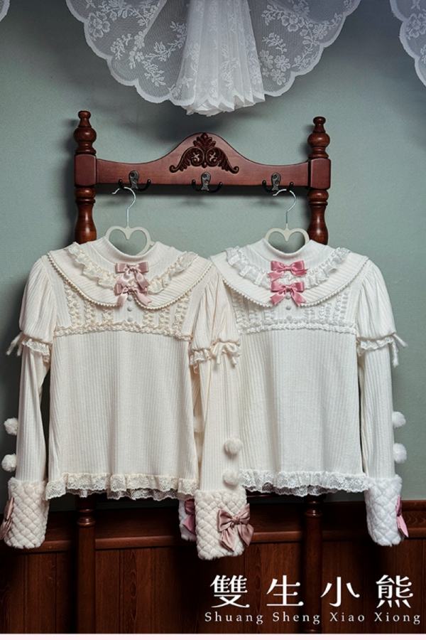 Frost Sugar Bunny Sweet Shiro Lolita Blouse