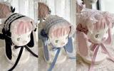 Ancient Petal Rabbit Pink Wristcuffs Lolita Accessories