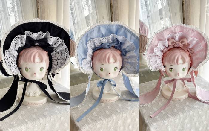 Miss Point Ancient Petal Rabbit Pink Wristcuffs Lolita Accessories