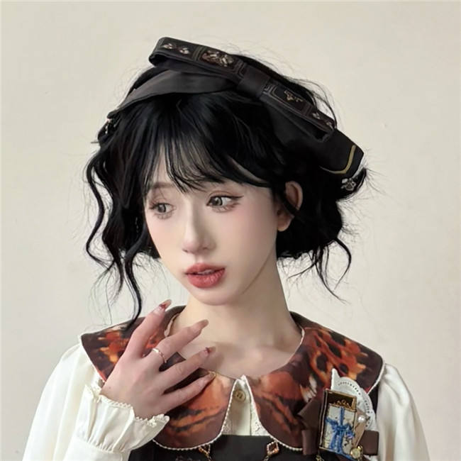 Miss Point ～German Bookshelf～ Vintage Classic Lolita Headdress Brooch