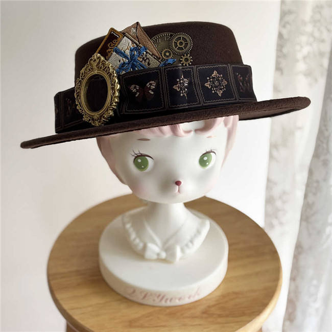 Miss Point ～German Bookshelf～ Vintage Classic Lolita Headdress Brooch