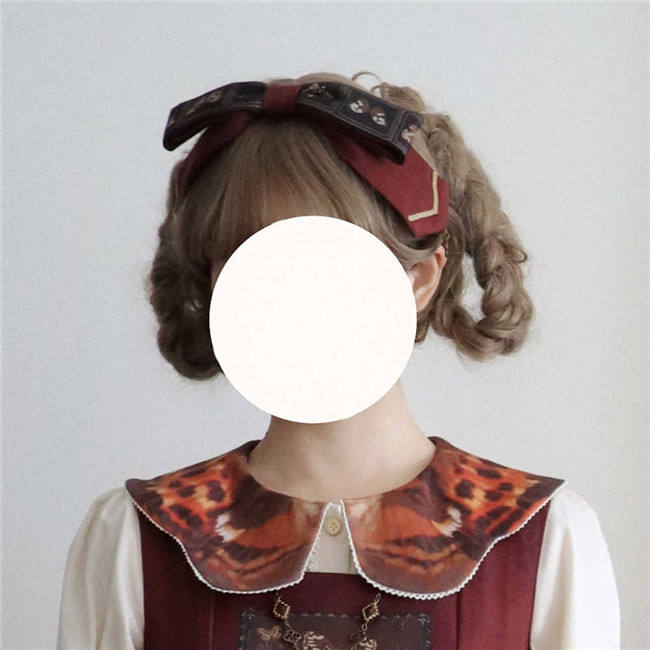 Miss Point ～German Bookshelf～ Vintage Classic Lolita Headdress Brooch