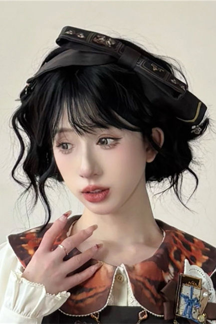 Miss Point ～German Bookshelf～ Vintage Classic Lolita Headdress Brooch