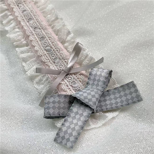 Flower Banquet Humanoid Night Doll Lolita Bonnet Collar